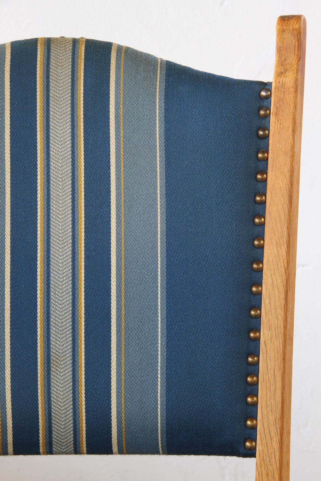 Set Of 5 Vintage Mid Century Modern Danish Oak Dining Chairs, Kjærnulf Style photo vintage