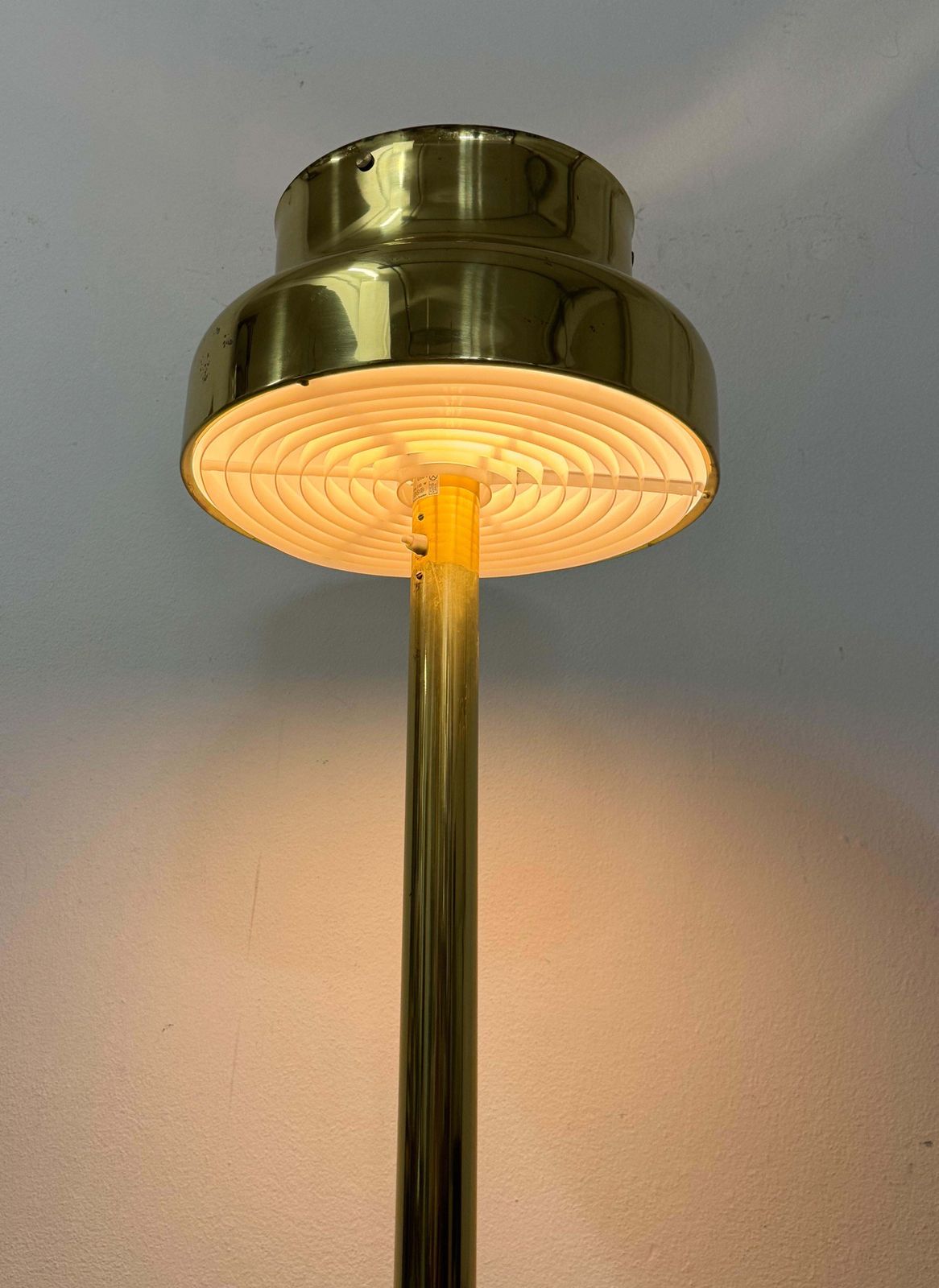 photo for sale Gold Floor Lamp Bumling By Anders Pehrson For Ateljé Lyktan