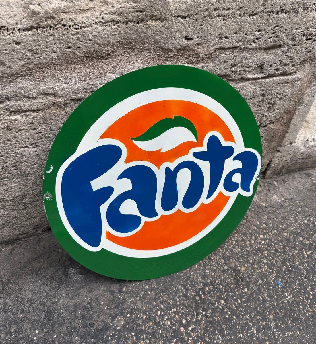Vintage Fanta Advertising Sign, 1980 photo 552.0
