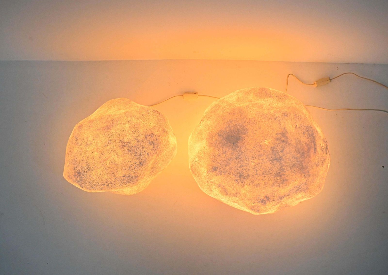 photo for sale "Dora" Rock Lamps By André Cazenave For Atelier A, 1970s, Set Of 2
