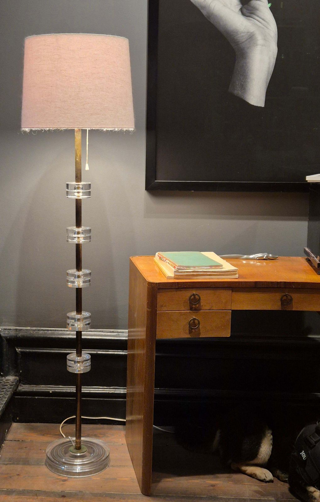 Elegant Floor Lamp Model Rd 1990, By Carl Fagerlund, Scandinavian Modern. photo vinterior