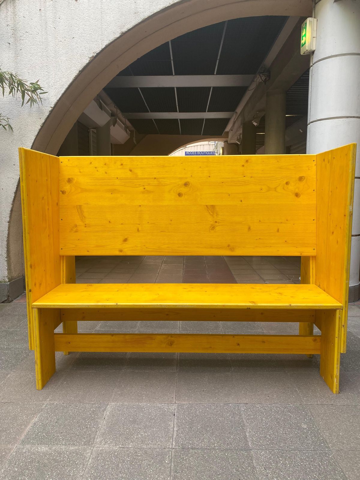 Inessa Hansch Bench Called Alcôve, Circa 2010 From The Seguin Collection photo furniture