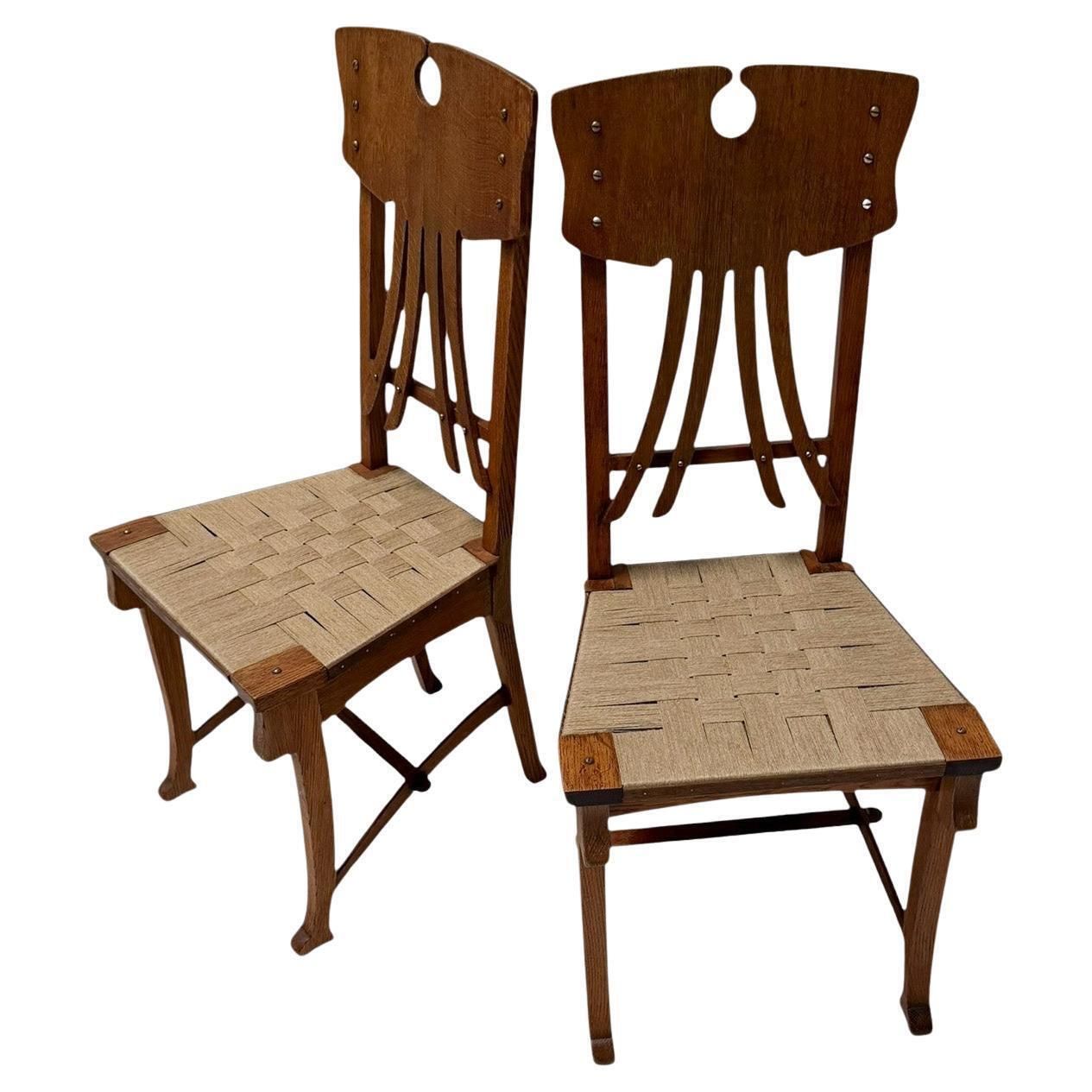 Chambre D'artisan Chair By Gustave Serrurier Bovy, 1895