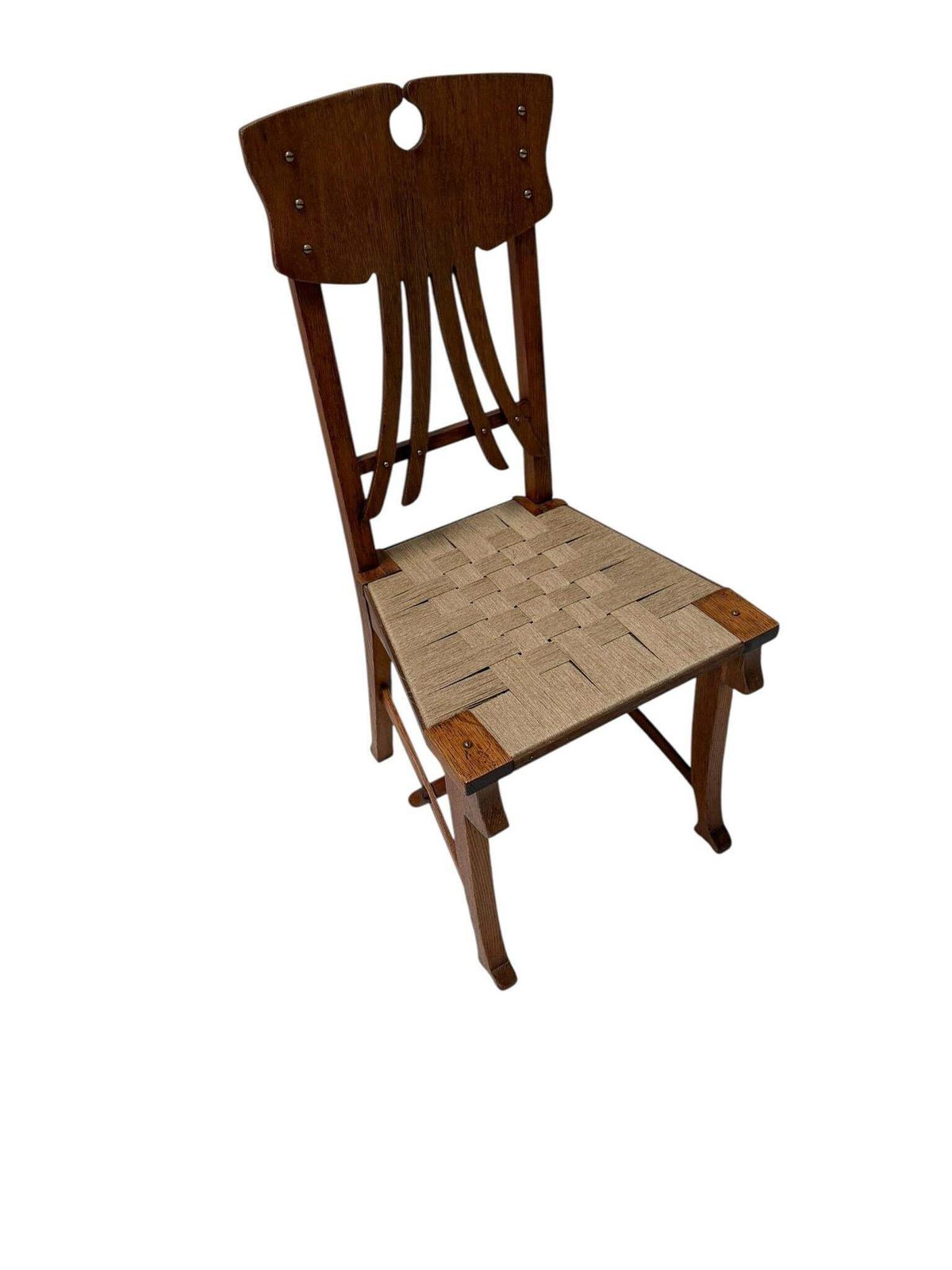 Chambre D'artisan Chair By Gustave Serrurier Bovy, 1895 photo buy