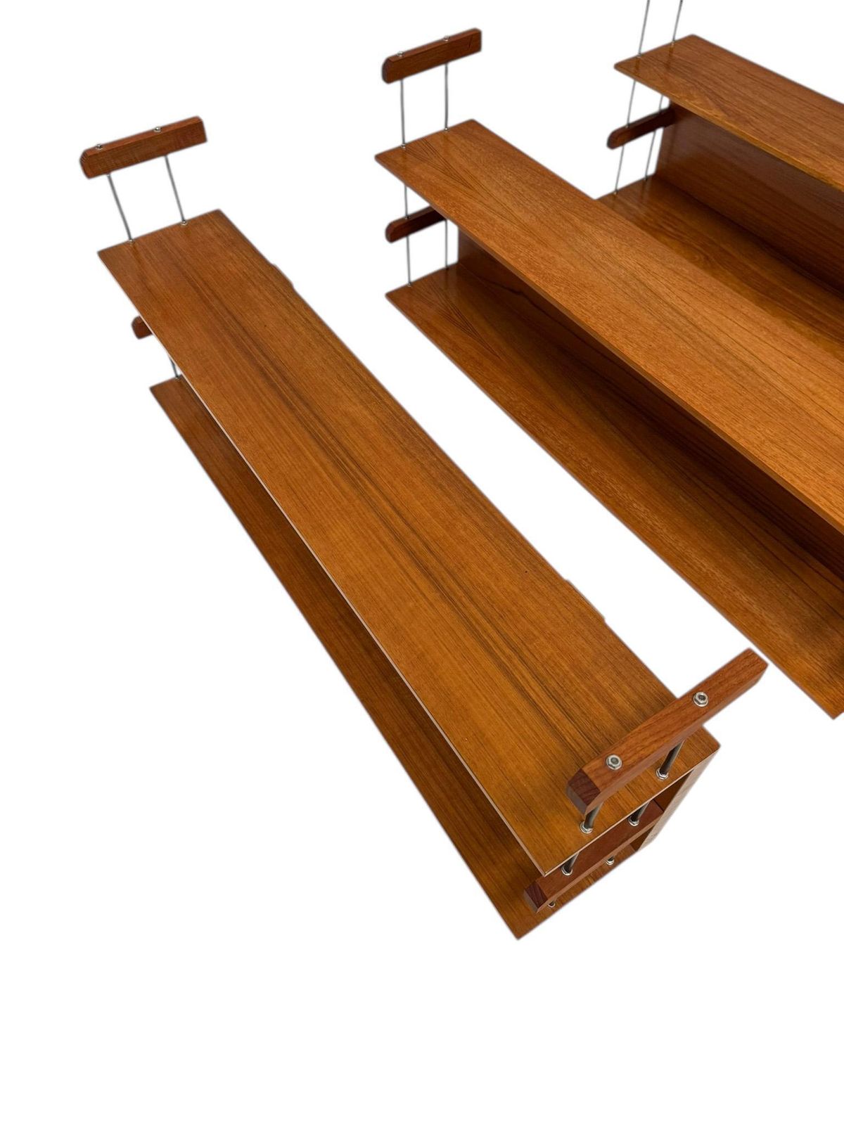1540.0 Mid Century Modern Wall Mounted Shelf By Walter Wirtz For Wilhelm Renz, 1960s photo