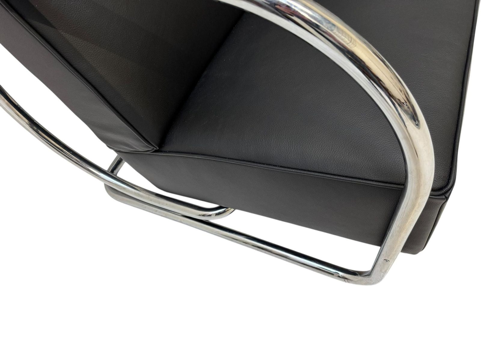 Art Deco Modernist Bauhaus Tubular Steel Lounge Chairs By Frits Kuyken, 1936 photo vintage