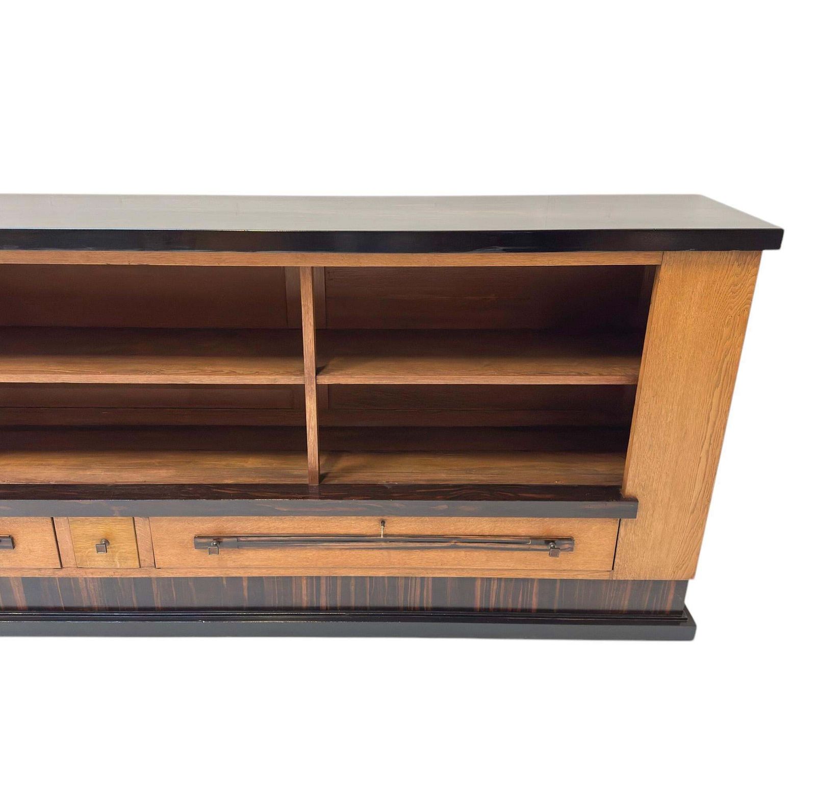 Art Deco Modernist Bookcase Or Credenza By Hendrik Wouda For Pander, 1924 photo 12526.0