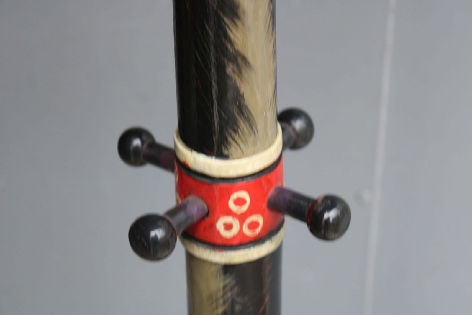 photo for sale Children's Coat Rack 1950 Giraffe Lacquered Wood 1950 Italy Enzo Mari Danese
