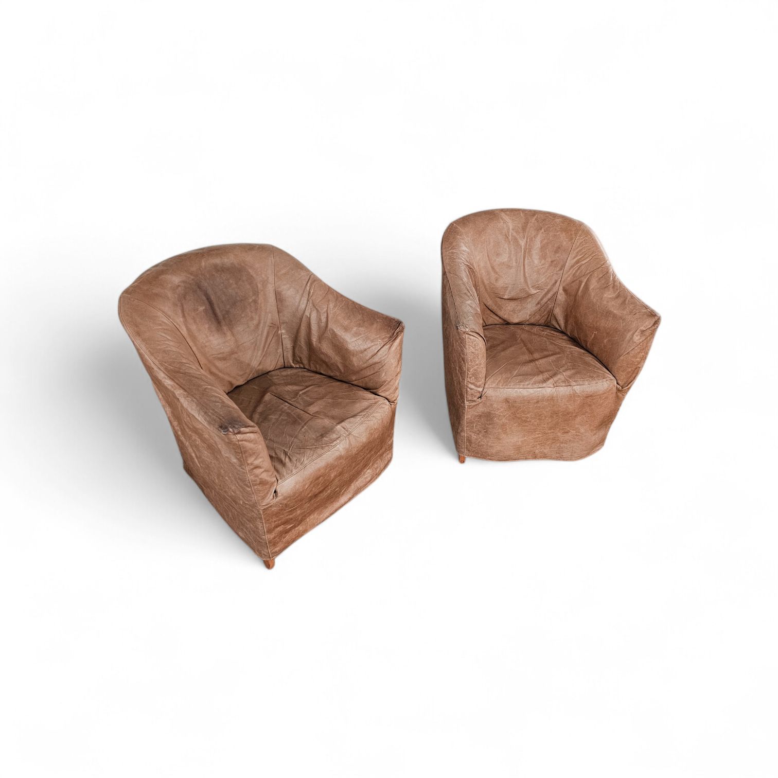 2 X Doralice Lounge Chair By Antonio Citterio / Paolo Nava / 1980s photo for sale