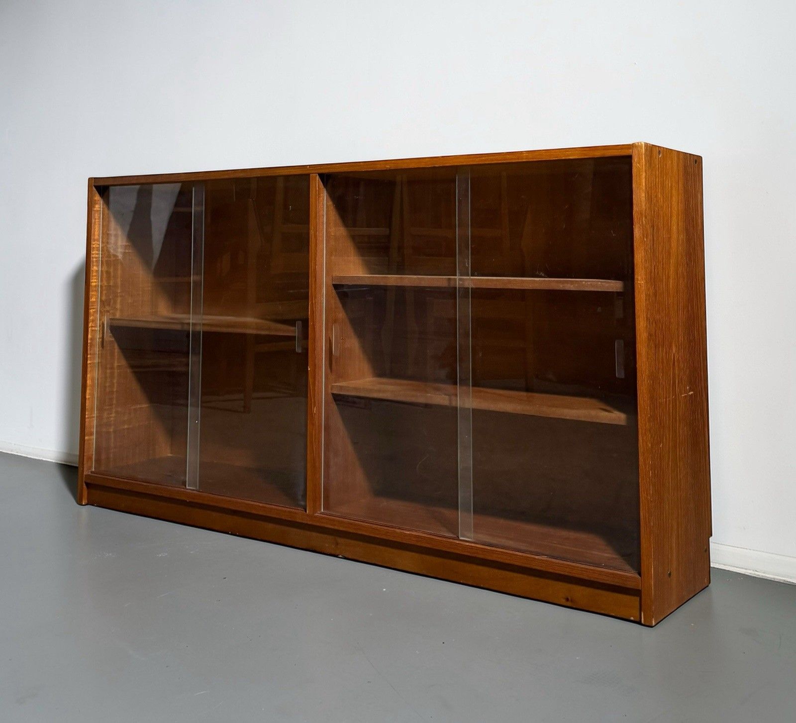 Morris Of Glasgow Teak Bookcase Mid Century Retro C1970s photo vintage