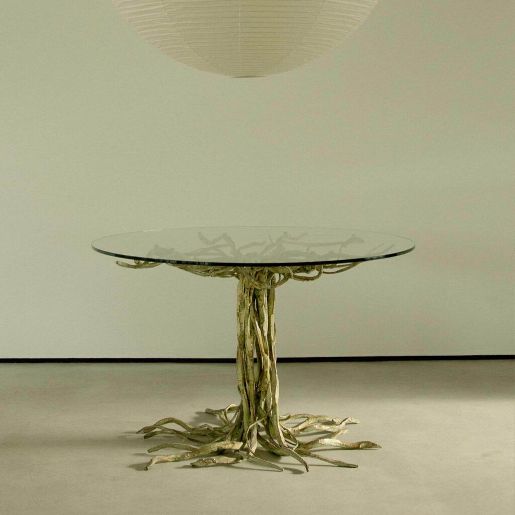 Salvino Marsura Radici Alto Dining Table Treviso, Italy, 1990s photo vinterior