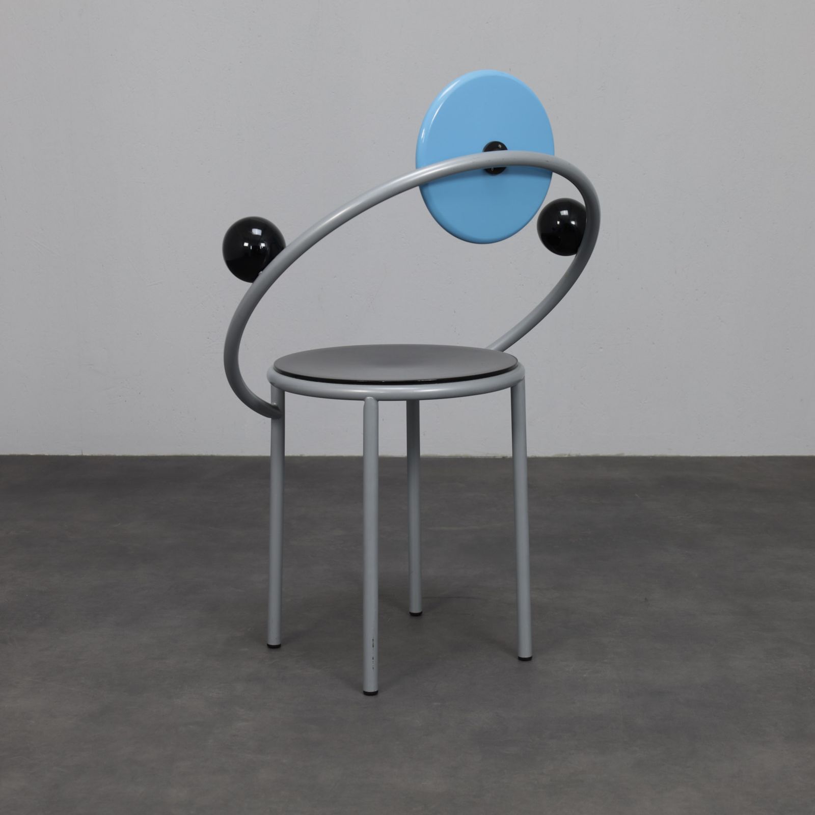 Pair Of First Chairs By Michele De Lucchi For Memphis Milano, Italy, 1981 photo vinterior