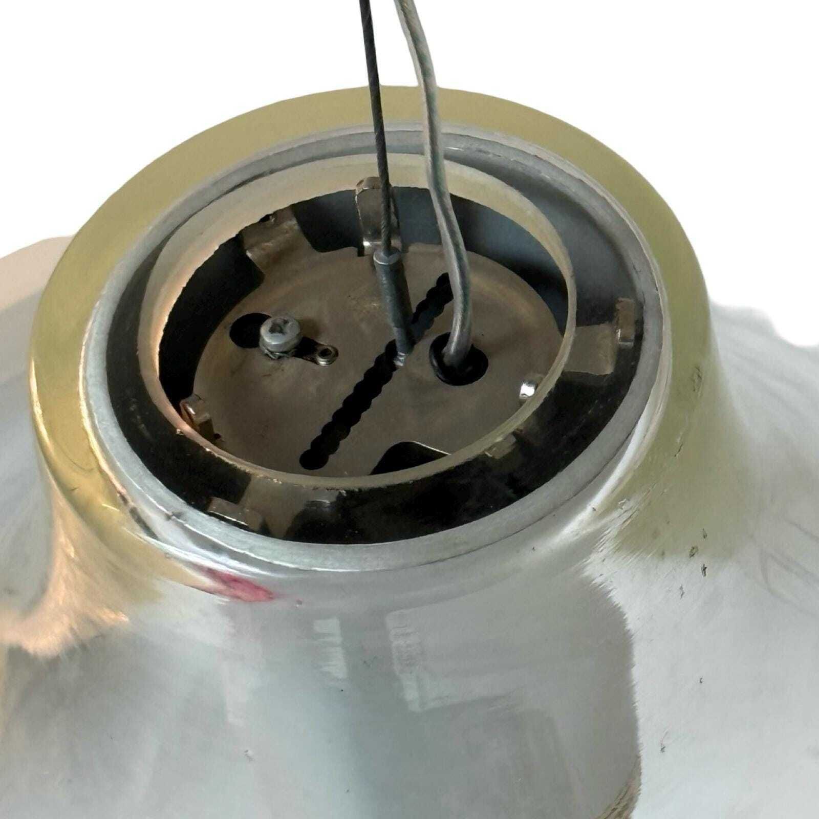Michele De Lucchi   Artemide   Pendant Lamp Model 'Aleppo'   42øcm   Fully Original, Marked And Extremely Rare!   Glass photo Lighting