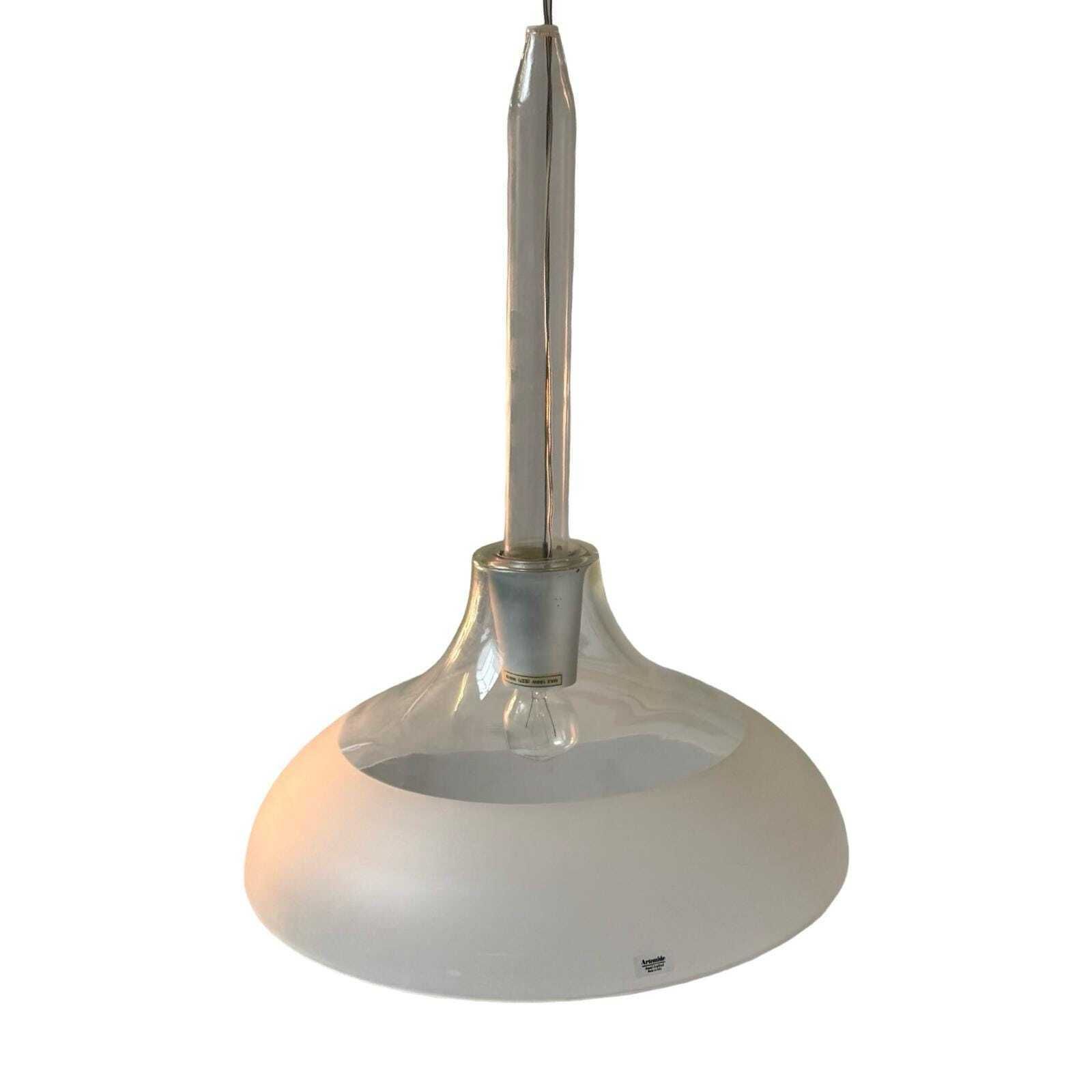 Michele De Lucchi   Artemide   Pendant Lamp Model 'Aleppo'   42øcm   Fully Original, Marked And Extremely Rare!   Glass photo 1017.0