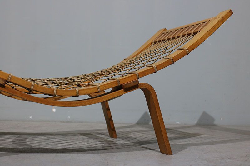 Hans J. Wegner Ge2 “Hammock Chair” Armchair photo vinterior