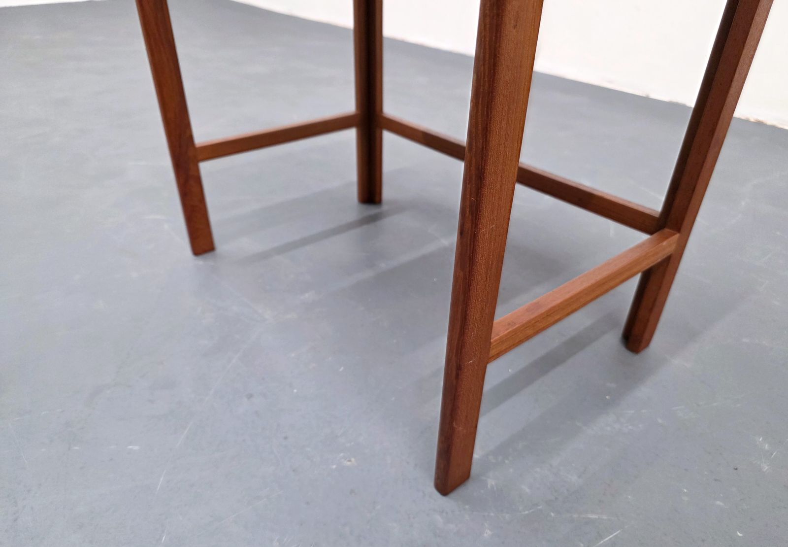 Peter Hvidt & Orla Mølgaard, Teak Side Table For France & Son, Denmark, 1960 photo vintage
