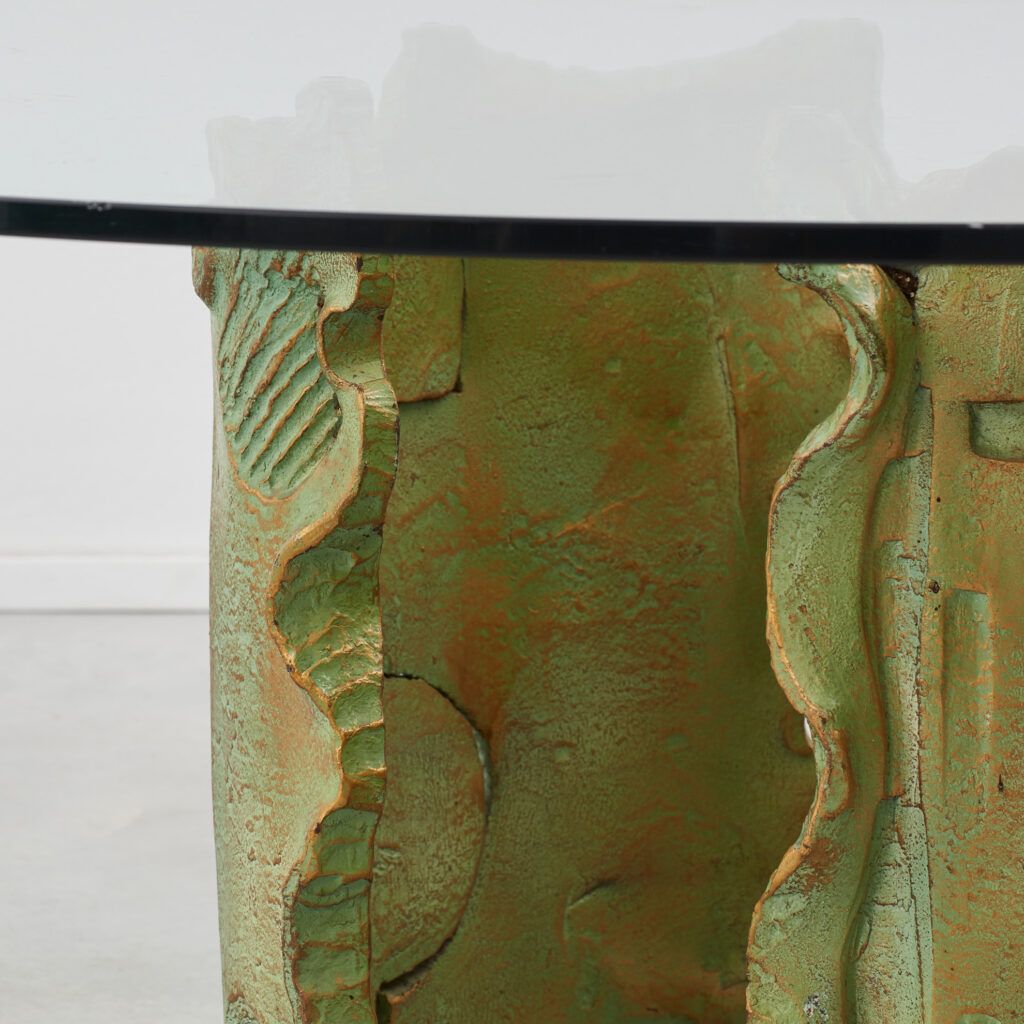 Salvino Marsura Maschere Coffee Table Treviso, Italy, 2000s. photo for sale