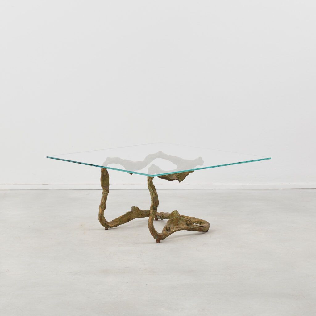 Salvino Marsura Forme In Movimento Coffee Table Treviso, Italy, 1990s.