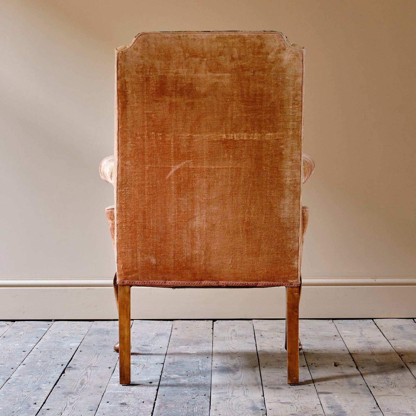Antique Early 20th Century Wingback Armchair photo 1095.0