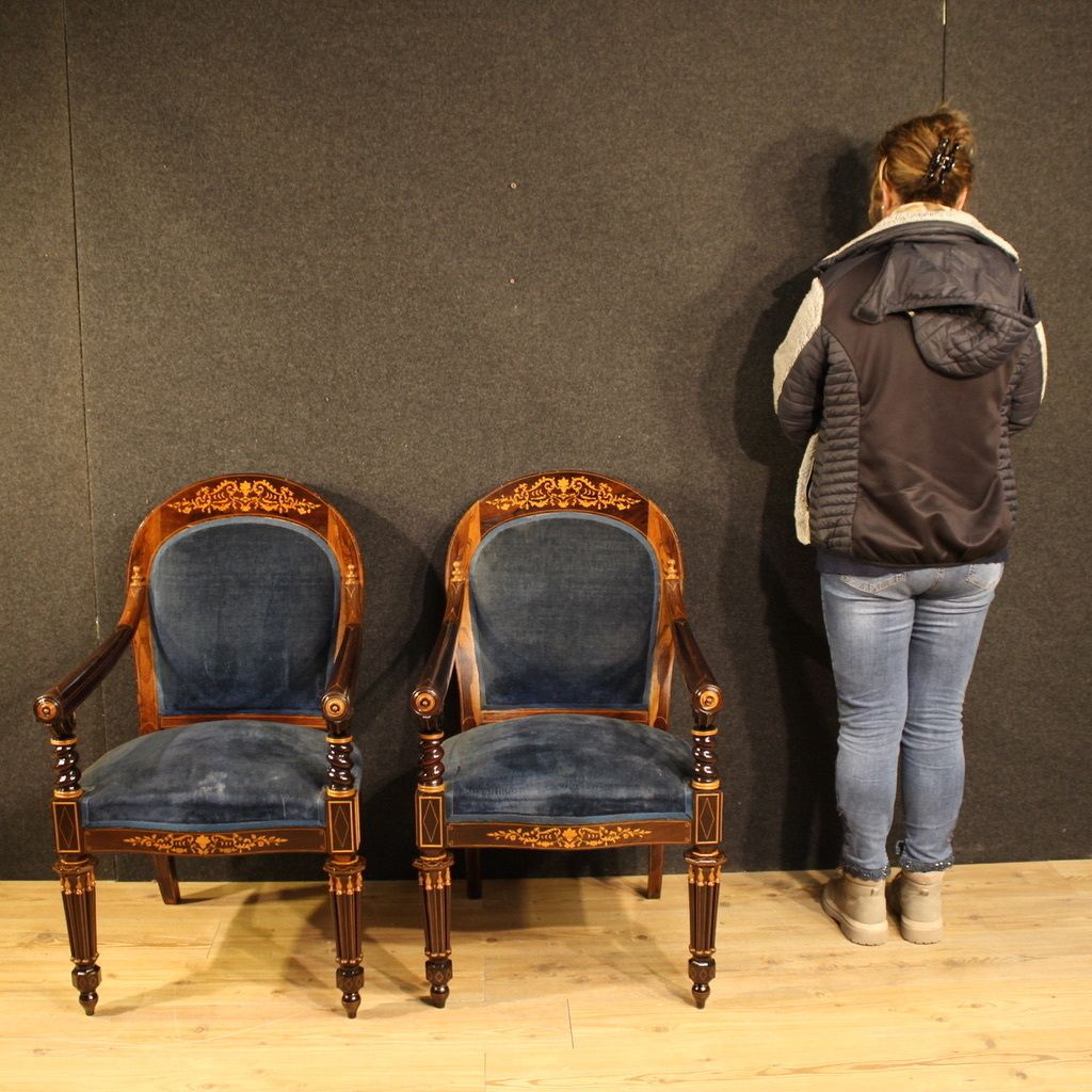 Pair Of 19th Century French Armchairs photo furniture