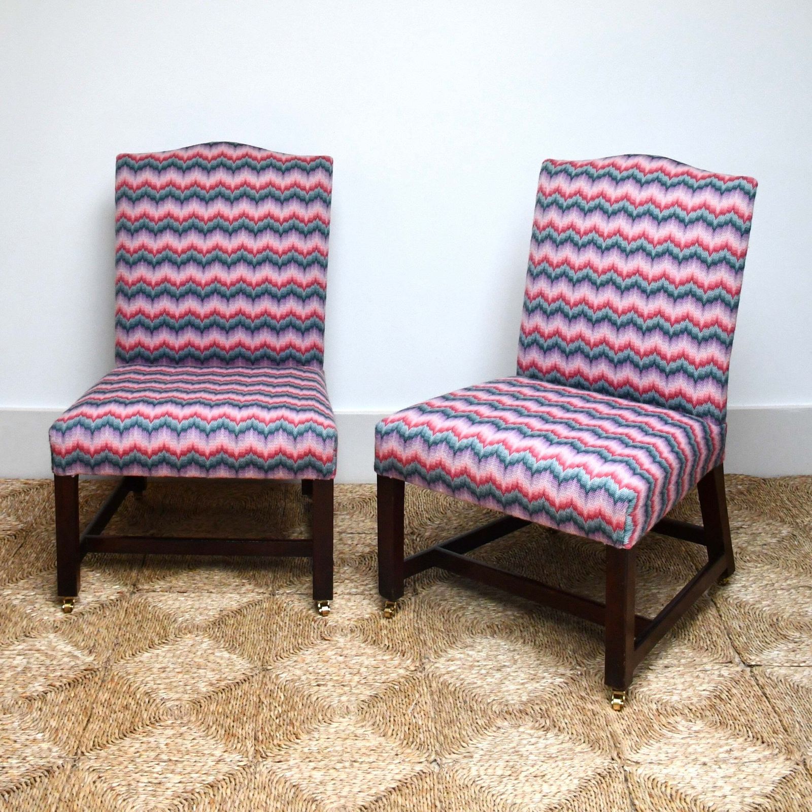A Pair Of Georgian   Gainsborough Side Chairs photo furniture