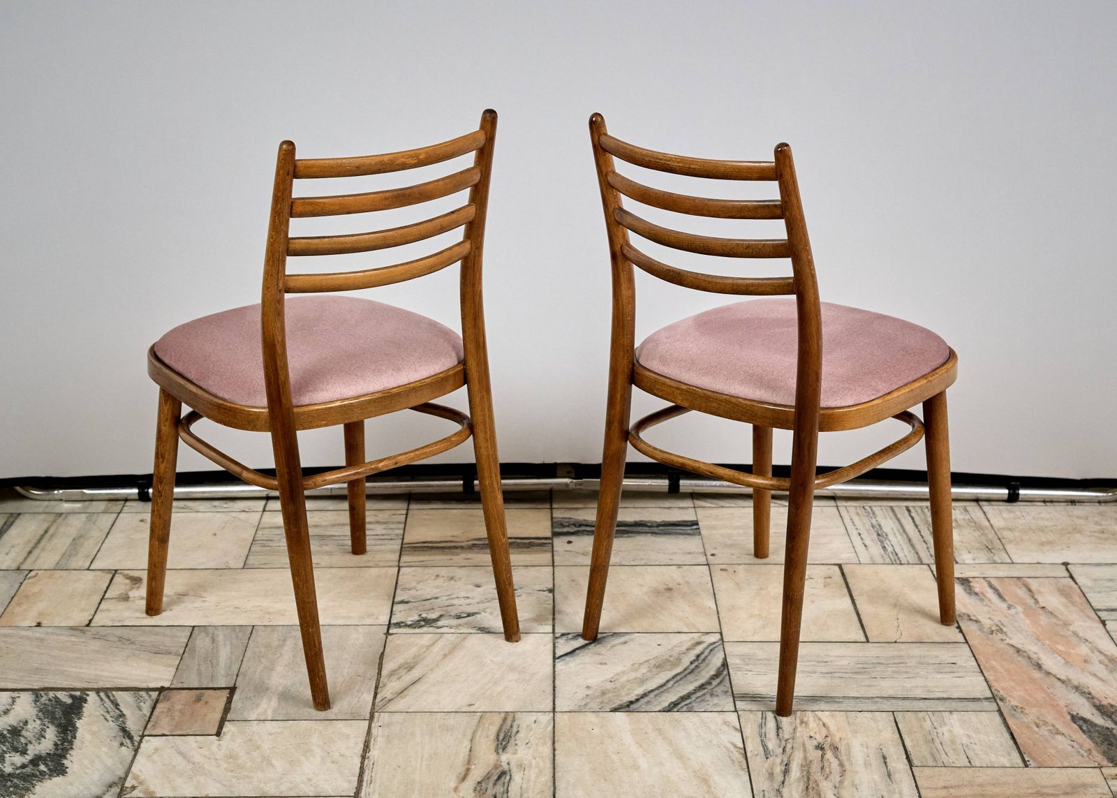 photo for sale Set Of 4 Dining Chairs, Ton, 1960s, Czechoslovakia