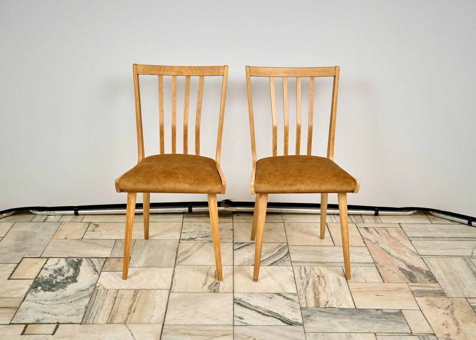Set Of 2 Dining Chairs, 1960s, Czechoslovakia photo furniture