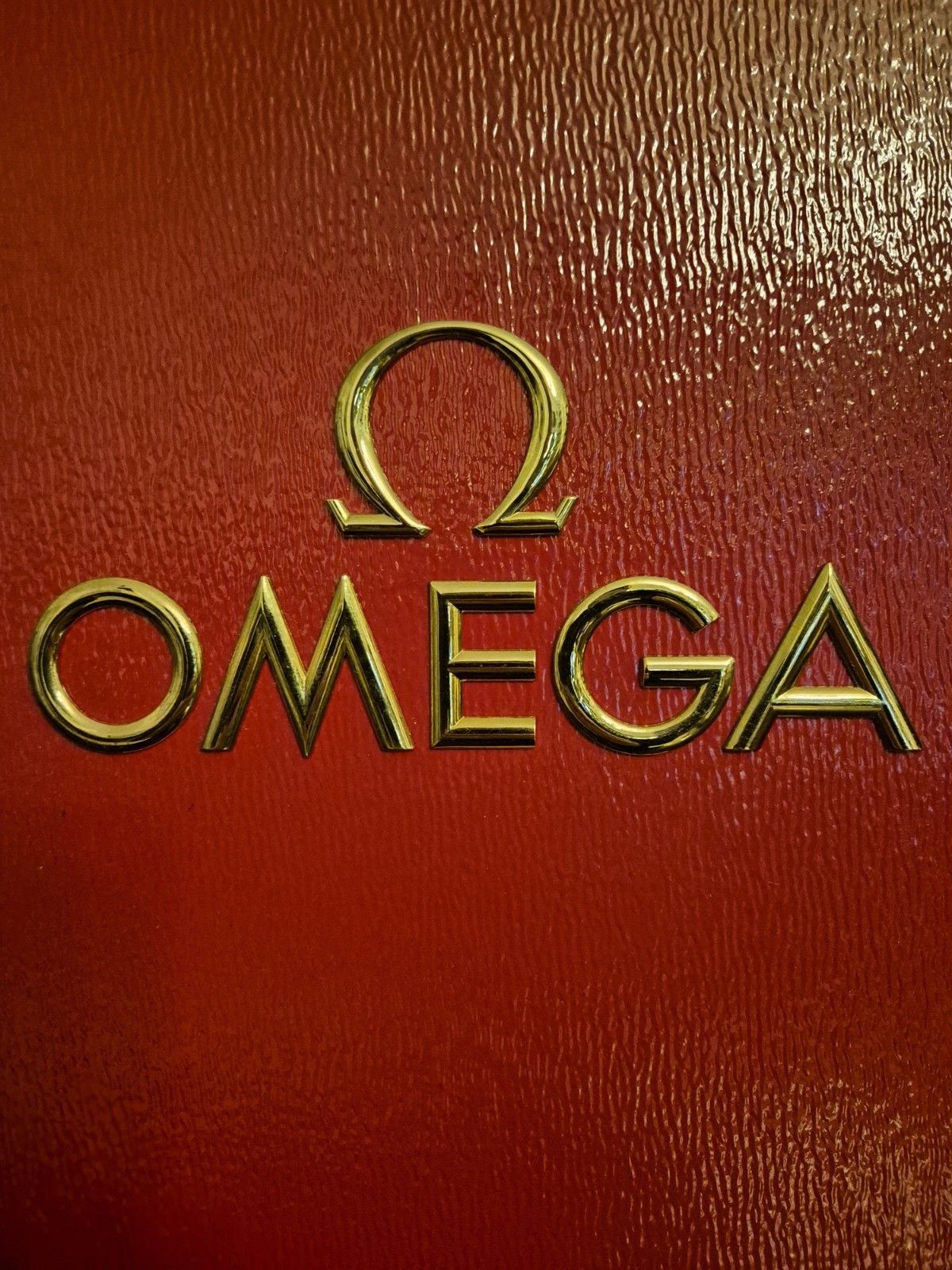 298.0 Genuine Omega Watch Advertising Display Customisable And Stunning Vgc Rare photo