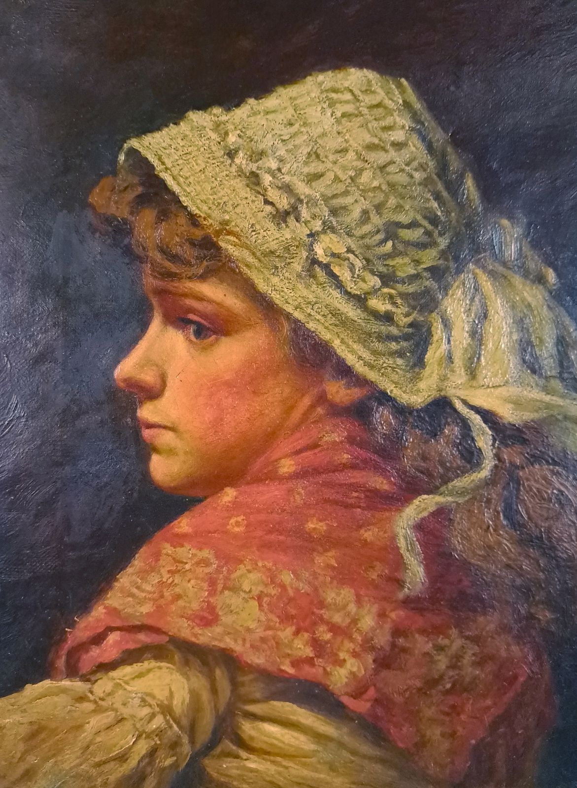 Original 19th Century Oil On Canvas – C.S. Lidderdale – C. 1870 photo for sale