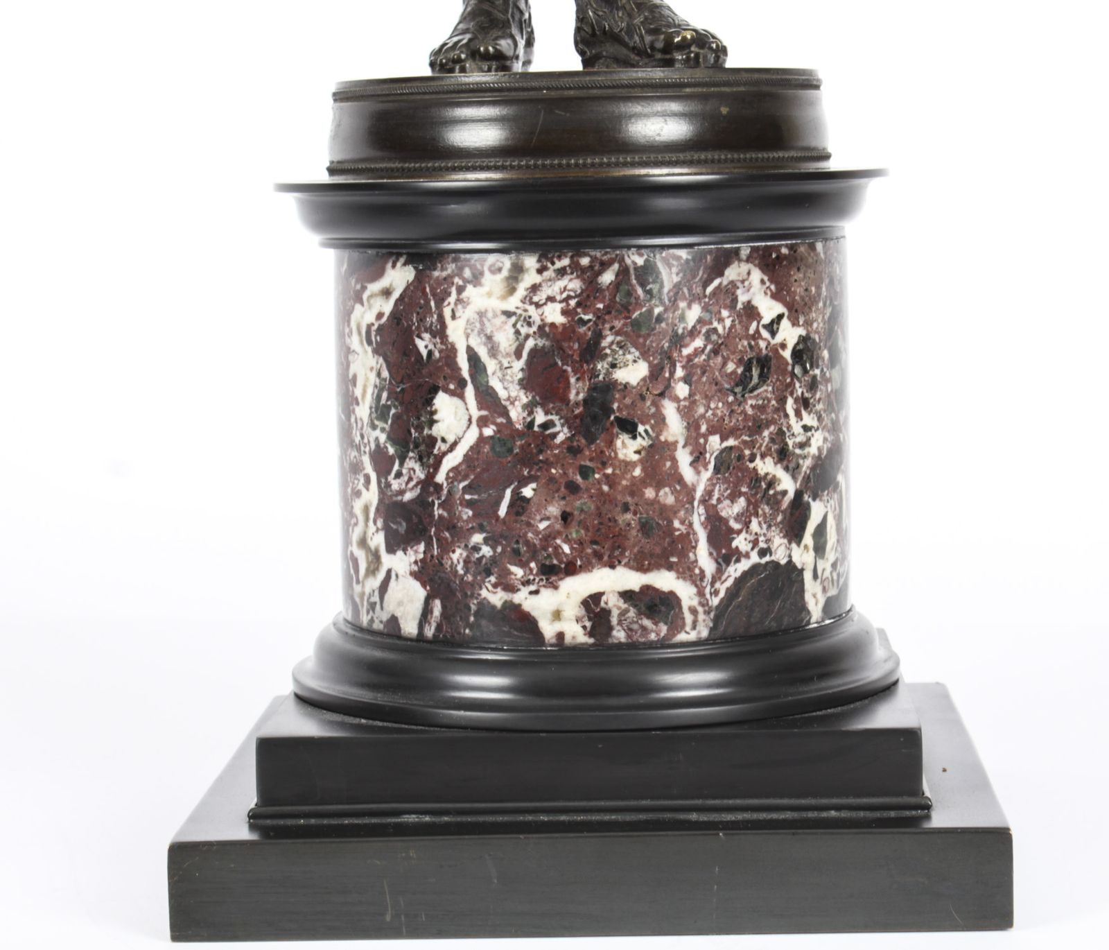 photo buy Antique Grand Tour  Bronze Figure Of "Dionysus, Called Narcissus" 19th C