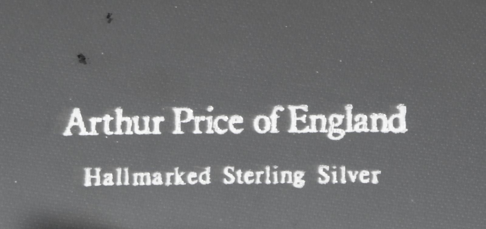 Vintage Pair Sterling Silver Photo Frames  By Arthur Price  & Co 1994  19x13cm photo vintage