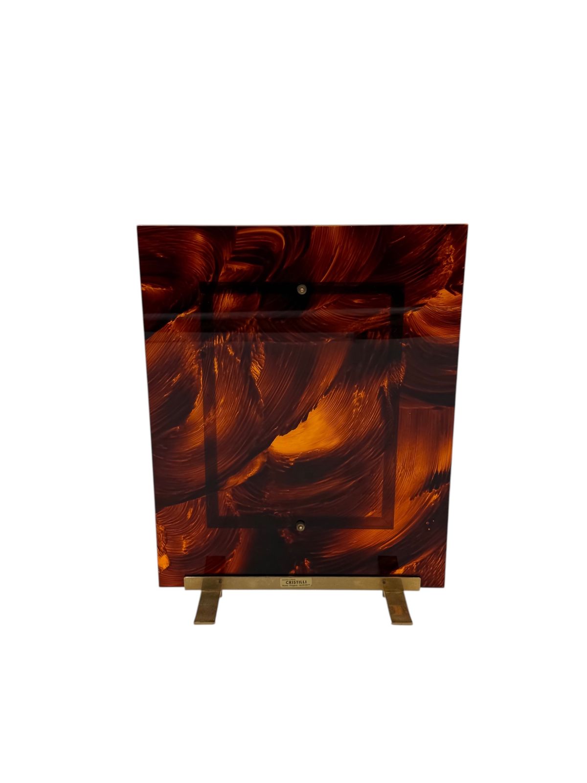 Home Decor Hollywood Regency Lucite Picture Frame, In The Manner Of Gabriella Crespi Italy 1970s photo