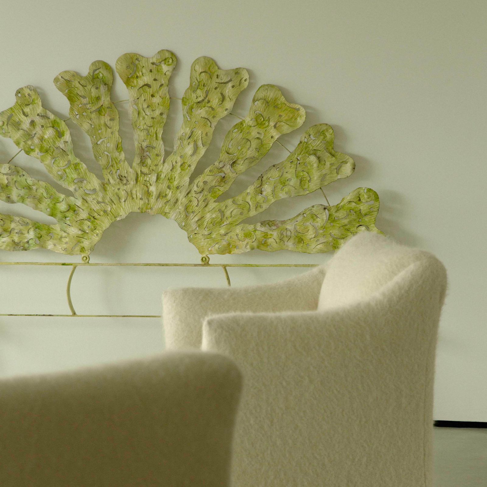Salvino Marsura Coda Di Pavone Headboard Treviso, Italy, 2000s photo buy