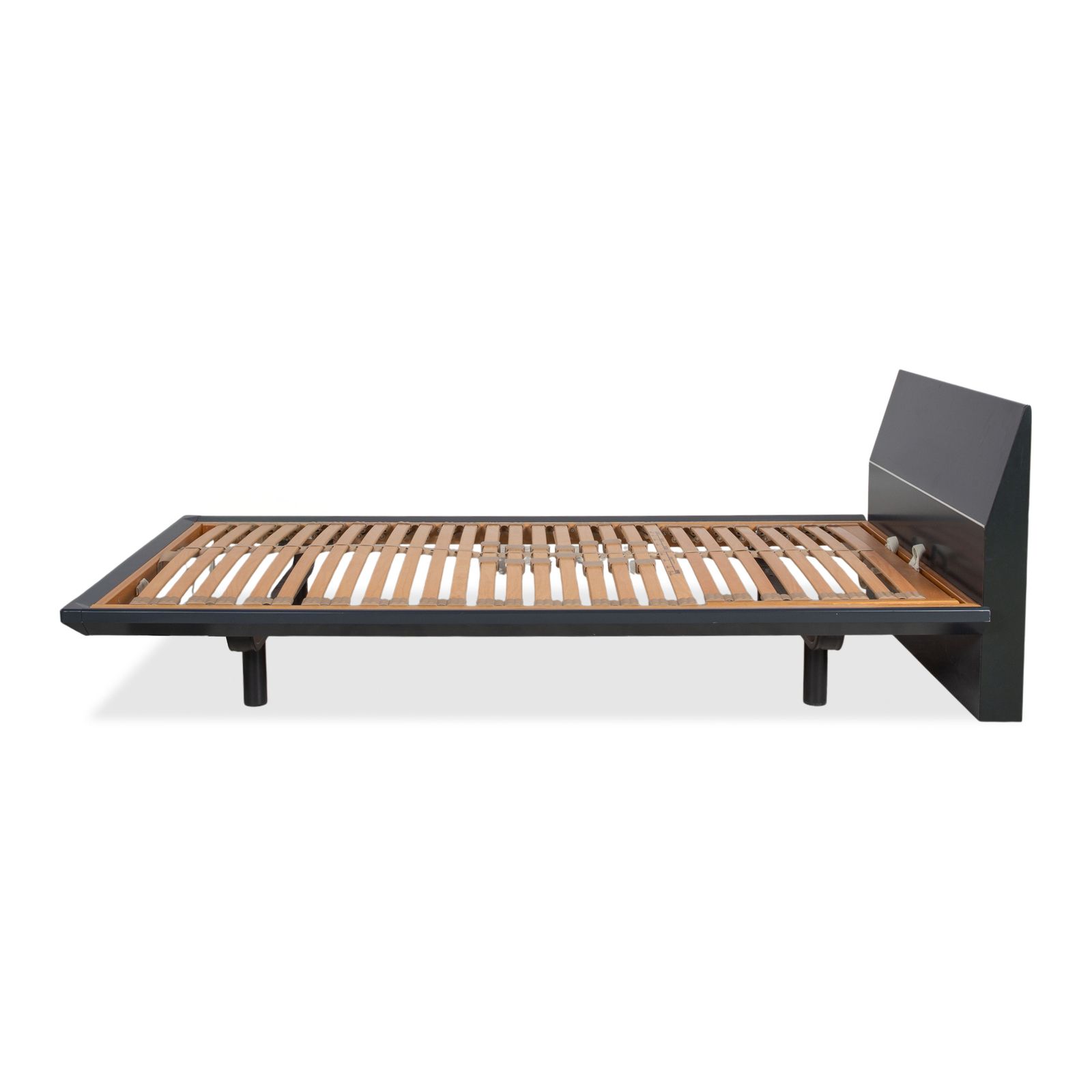 photo for sale Interlübke Wooden Bed, Dark Blue, Navy Blue, Bedroom