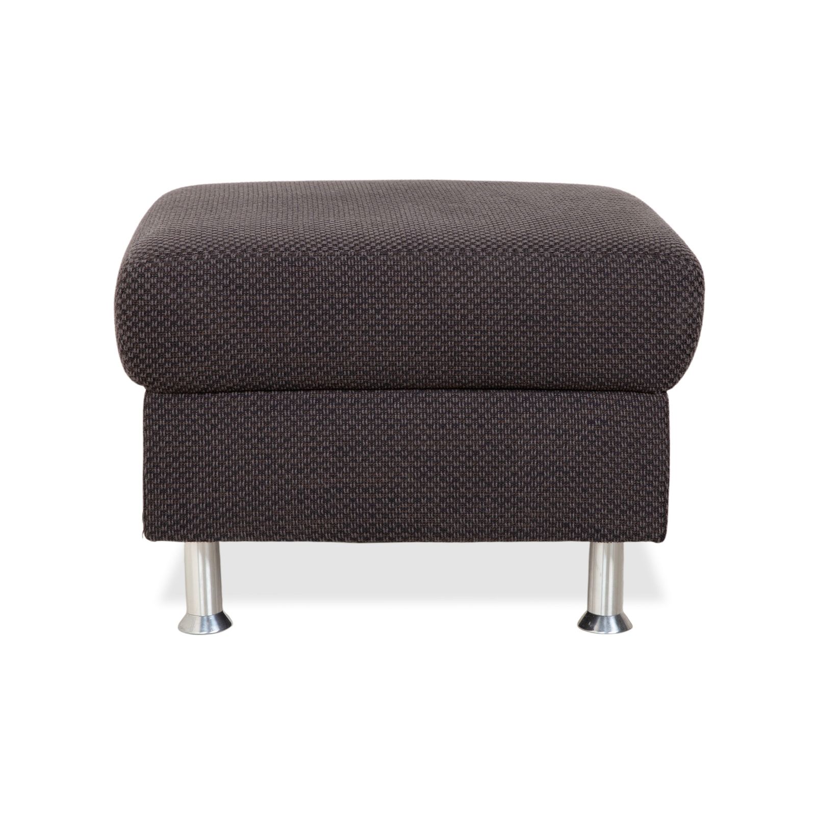 photo furniture Tabouret Ewald Schillig Vario en tissu gris