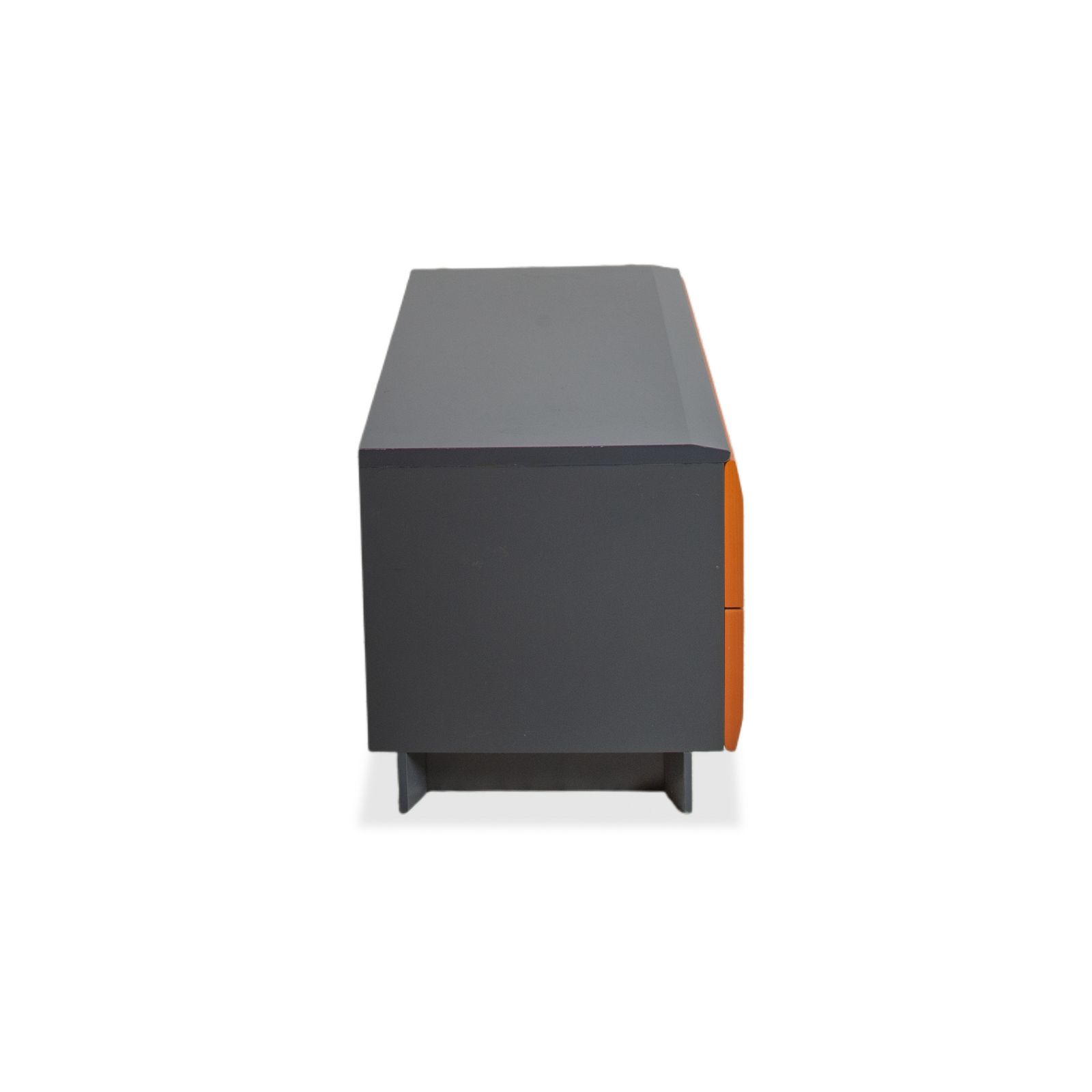 photo furniture Buffet Interlübke en bois, brun, bleu, gris, bleu marine, table de chevet
