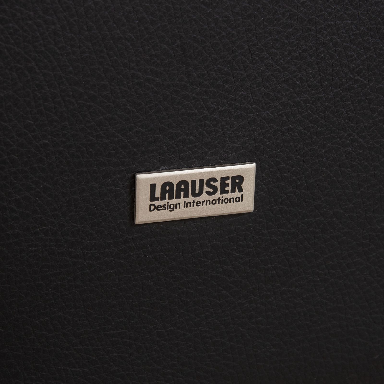 Lauuser Atlanta Leather Armchair Black photo vintage