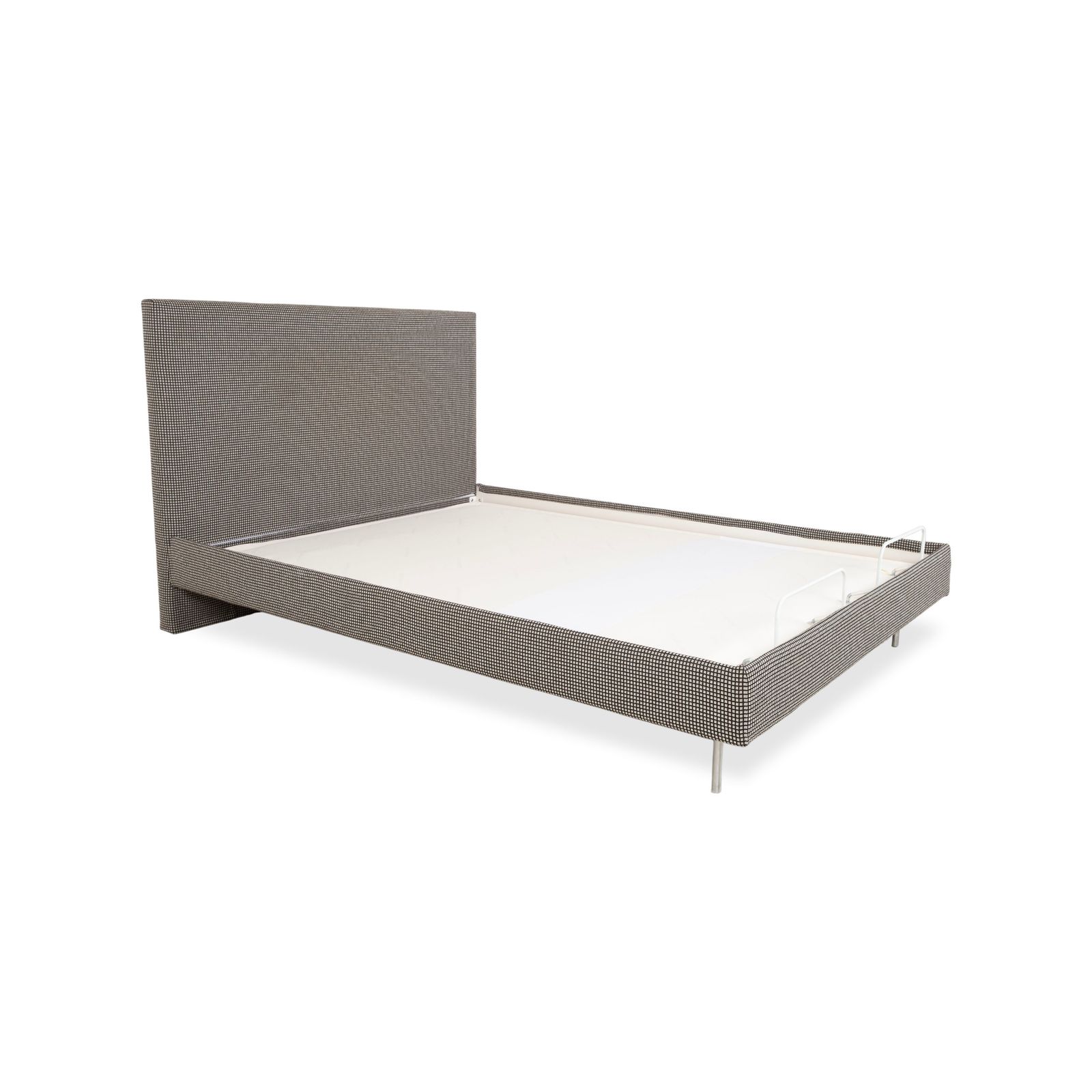 Schramm Fabric Bed Grey Electric Function Bedroom photo for sale
