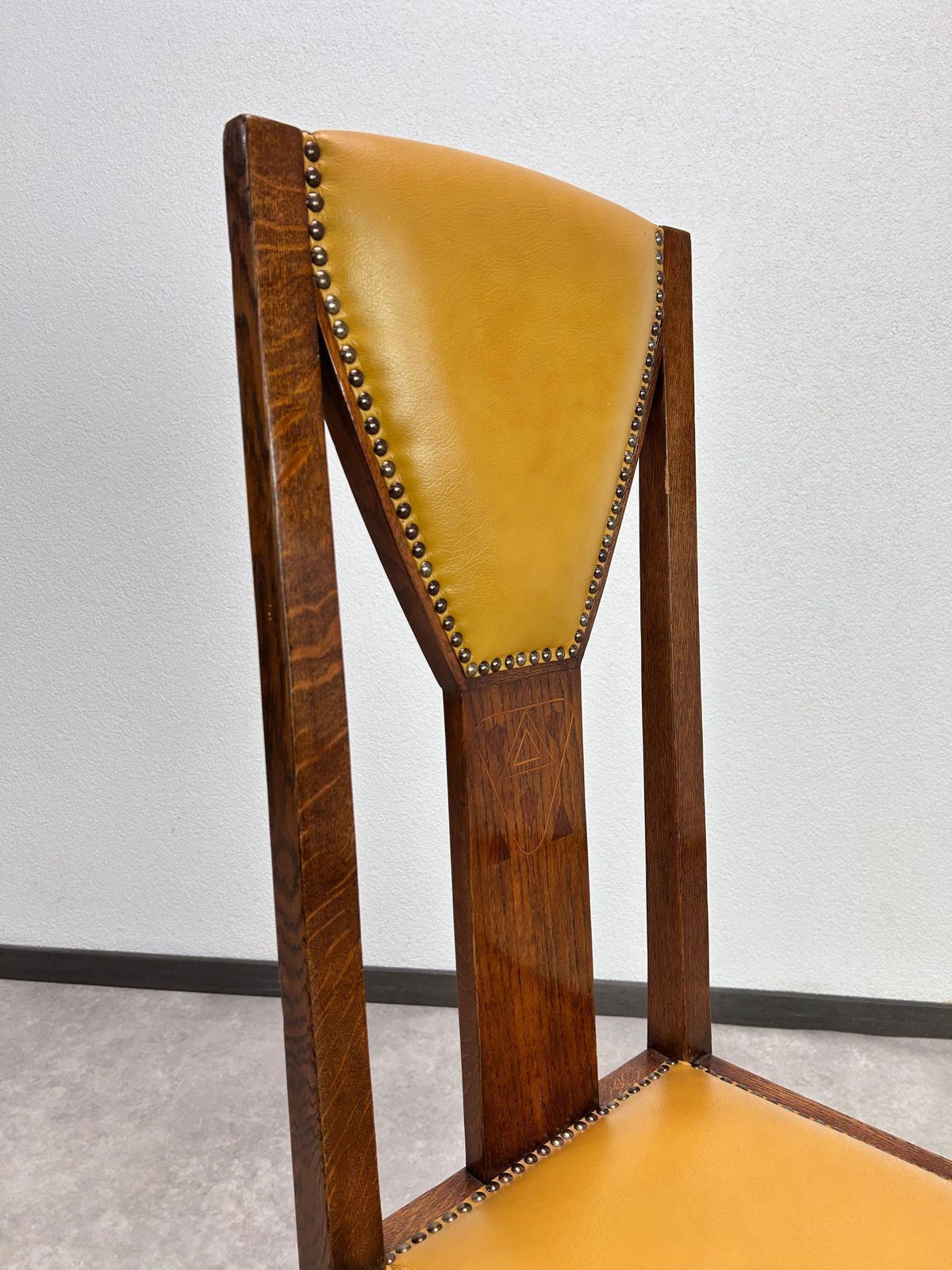 Set Of 10 Dining Room Chairs By Joseph María Olbrich photo vinterior
