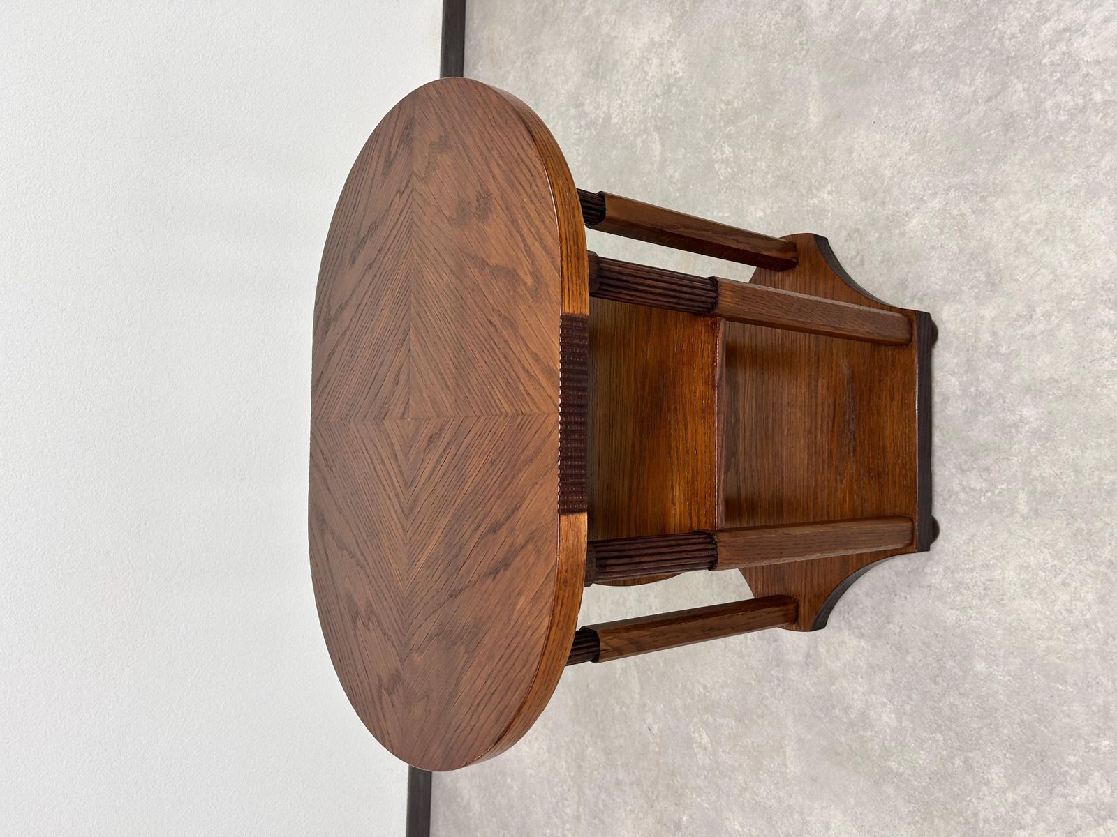 Oval Side Table With Six Legs In The Style Of Vienna Secession photo furniture