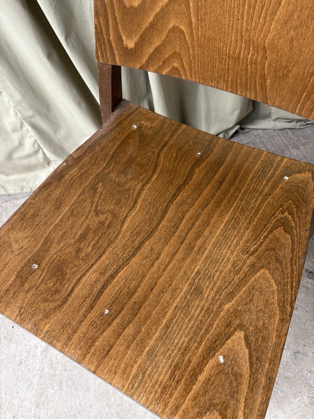 Vtg Mid Century Style Dining Desk Side Chair Scandi Danish Retro R1126 photo Furniture