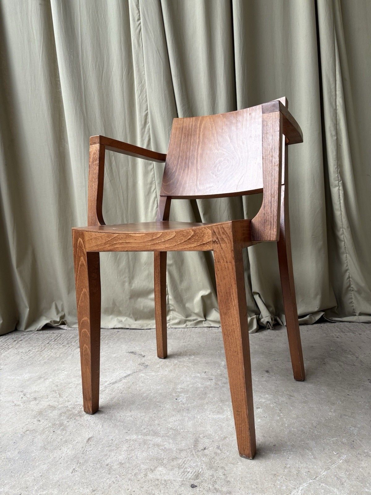 Vtg Mid Century Style Dining Desk Side Chair Scandi Danish Retro R1127 photo Furniture