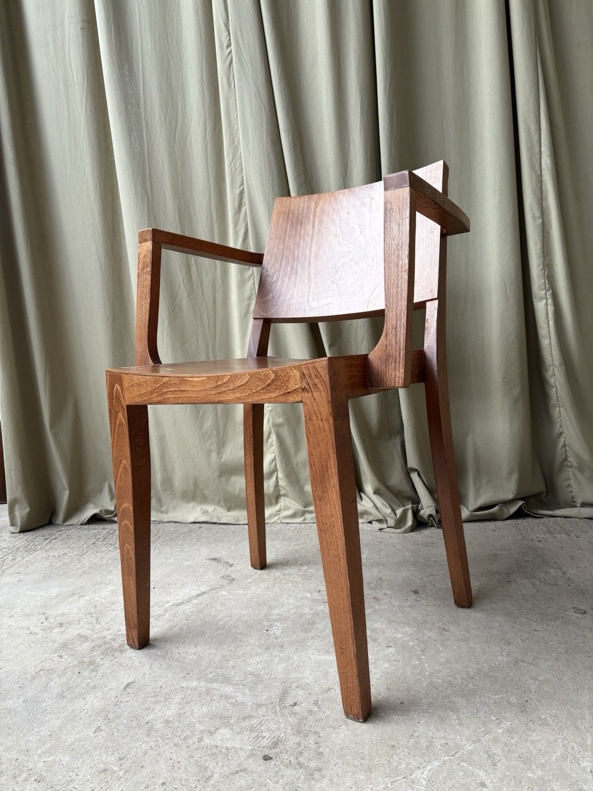 Vtg Mid Century Style Dining Desk Side Chair Scandi Danish Retro R1127 photo buy