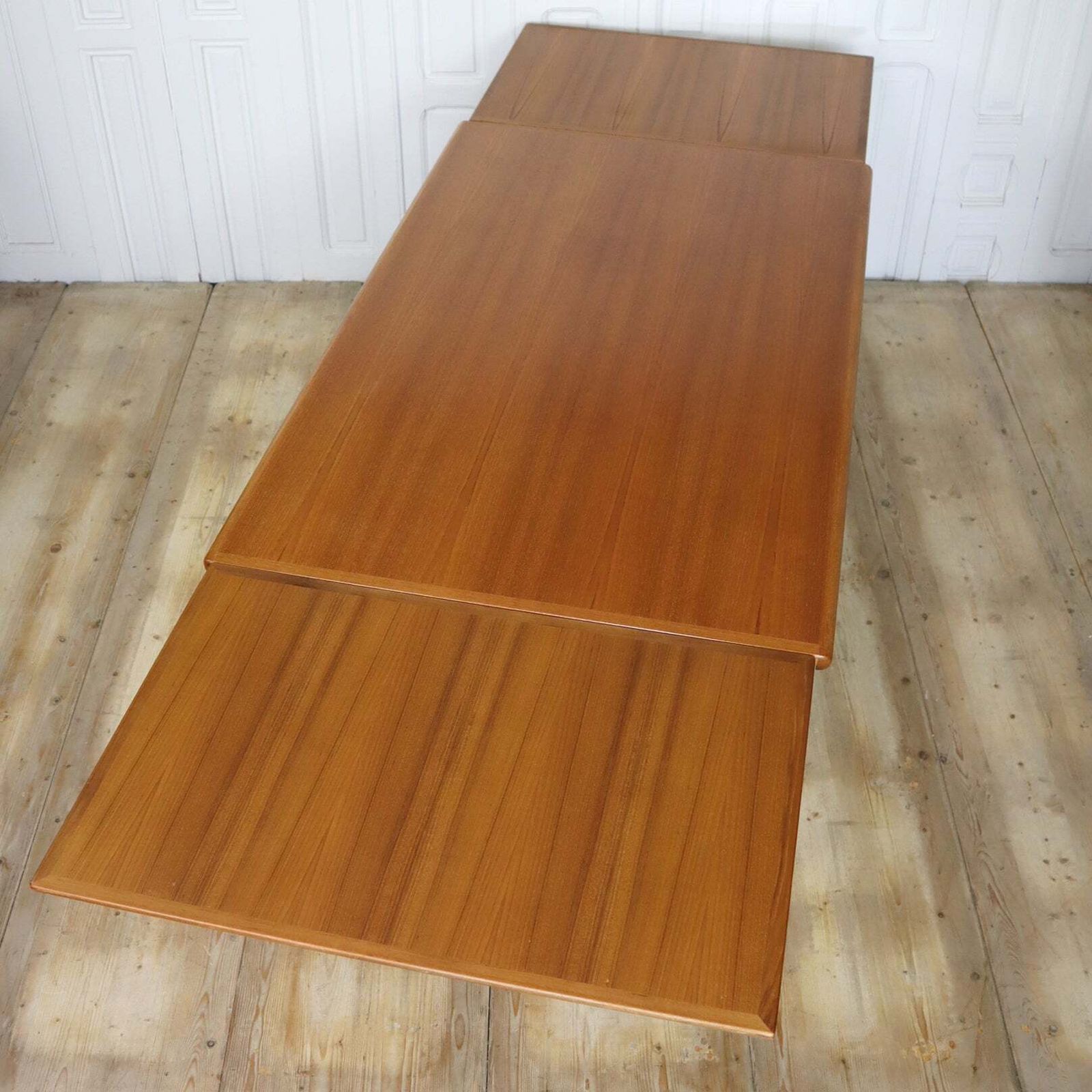 Mid Century Danish Teak Extending Dining Table photo 1575.0