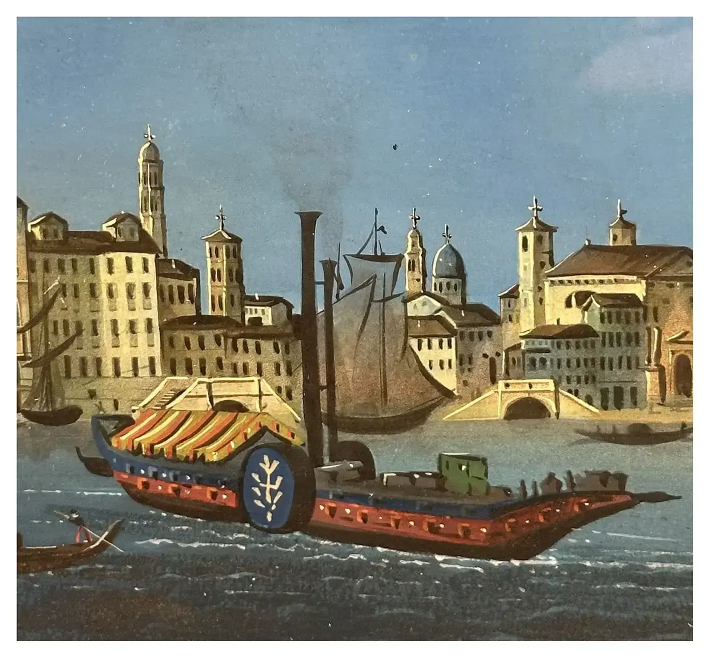 Giovanni Biasin, View Of The Basin Of San Marco photo 3890.0