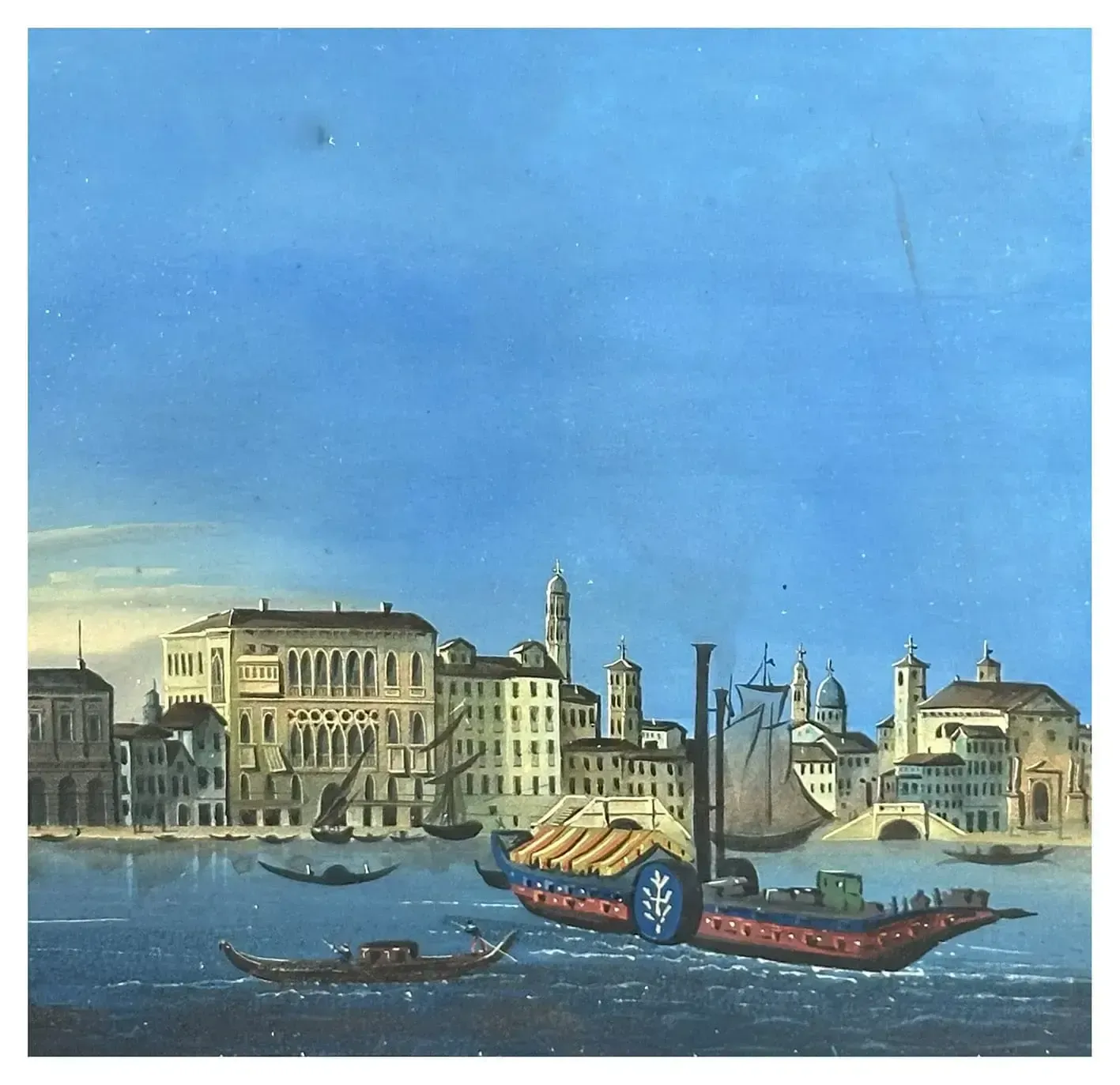 photo for sale Giovanni Biasin, View Of The Basin Of San Marco