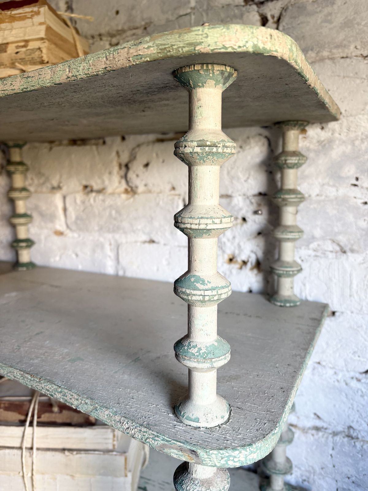 Large French Cotton Reel Shelves photo 650.0