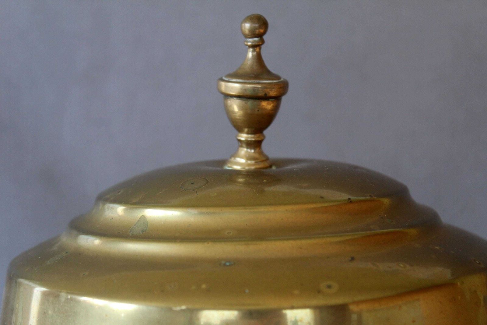 Zeer Grote Antieke Nederlandse Doofpot, 19e Eeuw, Messing En Koper, Knop, Driepoot, Beweegbaar Handvat, Nederland photo Bouwonderdelen