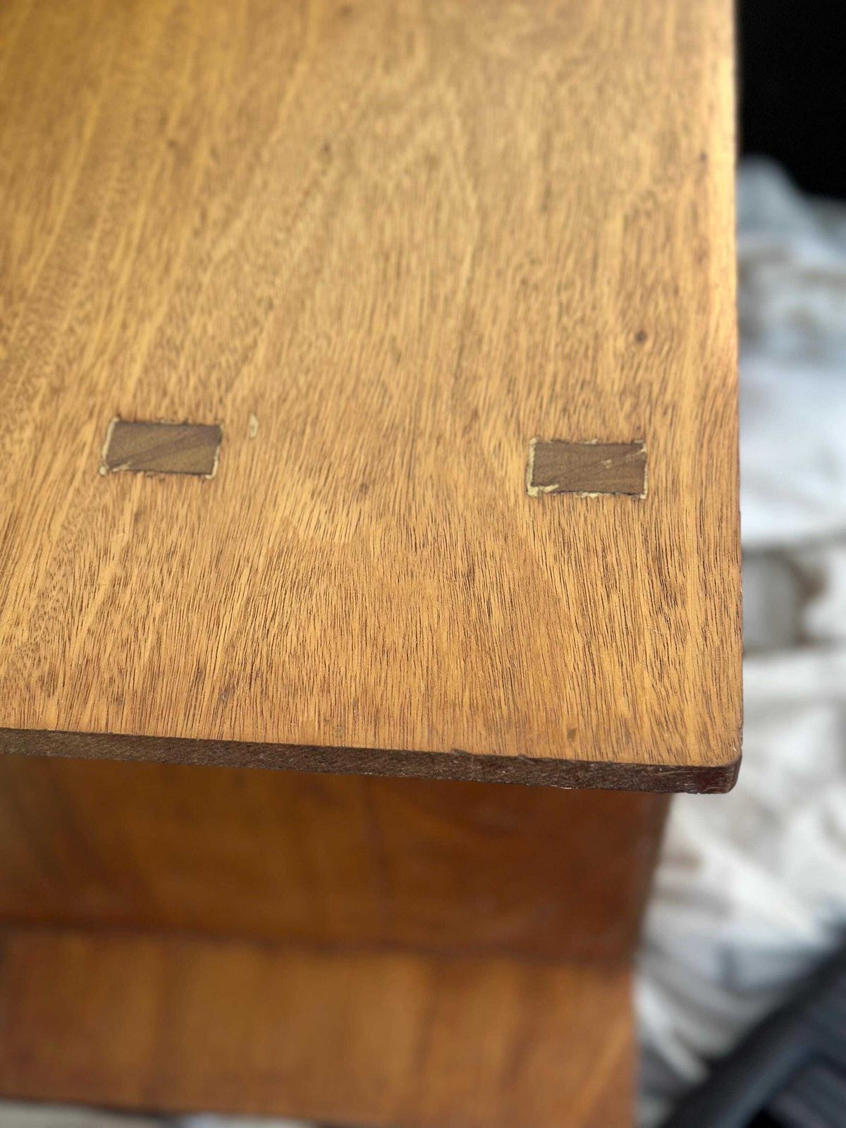 Mid Century Teak Open Cabinet / Low Shelf Unit — Dovetailed Construction, British C.1960s photo vintage