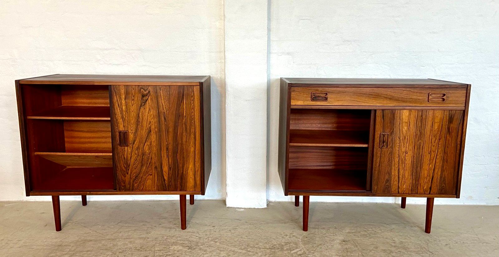 Vintage Retro Danish Mid Century Matching Rosewood Sideboards 1960,S photo Furniture
